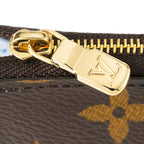 Louis Vuitton Card Case Porte Cles Noir Brown Olympe Blue — view 8