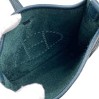 Hermes Shoulder Bag Evelyne TPM Taurillon Clemence Vert Chypre Green — view 7