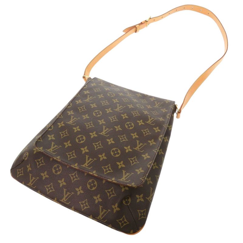 Louis Vuitton Musette Monogram Brown Shoulder Bag 1614 — view 5