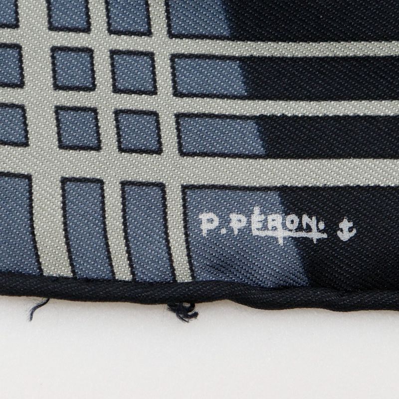 Hermes Carre 45 Petit Constellation Ship Orion Design Silk — view 7