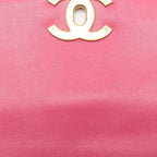 Chanel 19 Quilted 2-Way Chain Shoulder Lambskin Pink With Gold And Silver — view 7