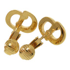 Dior CD Metal Gold Earrings 1110 — view 4