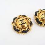 Chanel Coco Mark 29 Brooch GP and Leather Gold Scratch — view 6