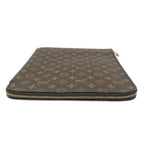 Louis Vuitton Clutch Bag Brown — view 4