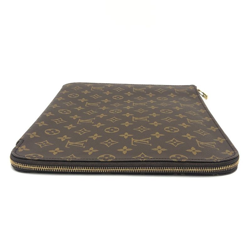 Louis Vuitton Clutch Bag Brown — view 4