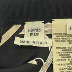Hermes 2023 SS Exlibris Twillaine Cashmere Silk Different Material Switching — view 5