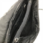 Prada Nylon Tessuto Chain Shoulder Bag Black — view 7