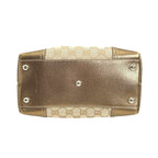 Gucci Handbag Canvas Tote Bag Beige — view 4