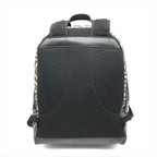 Gucci GG Supreme GG Carre Backpack Leather Khaki Beige Black — view 2