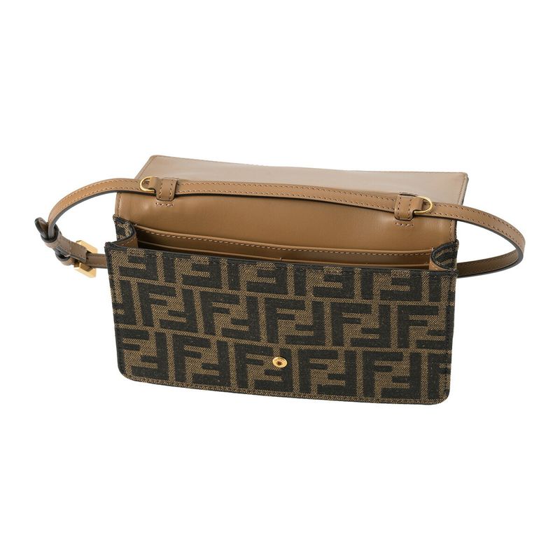 Fendi Shoulder Baguette Brown — view 4
