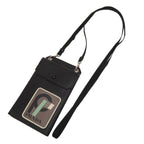 Prada 2 Zh068 Leather Black Mini Strap Shoulder Bag 0119 — view 3