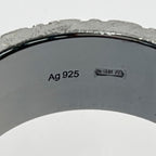 Gucci Diamanti Guccissima Ring Silver SV 925 Box and Cloth Bag — view 3