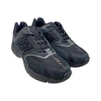 Fendi Sneakers 7 E1555 6 Size FF Logo Rubber Mesh Black — view 2