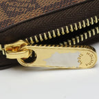 Louis Vuitton Damier Round Zipper Zippy Wallet — view 6