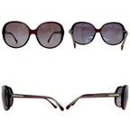 Chanel Sunglasses In Bordeaux Gradient 5196 Acetate — view 3