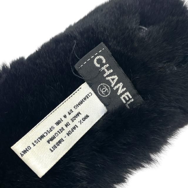 Chanel Rabbit Fur Bracelet Bangle Wristband Accessories Small — view 5