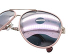Chanel Teardrop Sunglasses CC Logo Chain Temple Mirror Lens Eyewear — view 5
