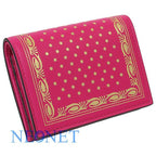 Gucci Guccy Sega Logo Leather Bifold Wallet Pink Box Bag — view 2