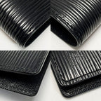 Louis Vuitton Epi Agenda PM Black Notebook Cover Gold Hardware — view 7