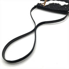 Louis Vuitton Monogram Comte Douffe Satin Shoulder Bag Black Purse — view 6