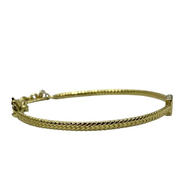 Fendi Baguette Bracelet Bangle Accessories Small FF Logo — view 3