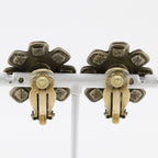 Chanel Coco Mark Metal Silver 10 C 20.3 g Earrings — view 4