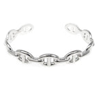 Hermes Chaine Dancre Bangle Anchene ST AG 925 Silver Accessori — view 3