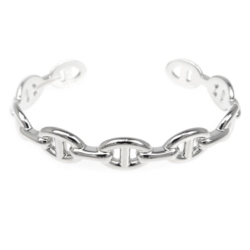 Hermes Chaine Dancre Bangle Anchene ST AG 925 Silver Accessori — view 3