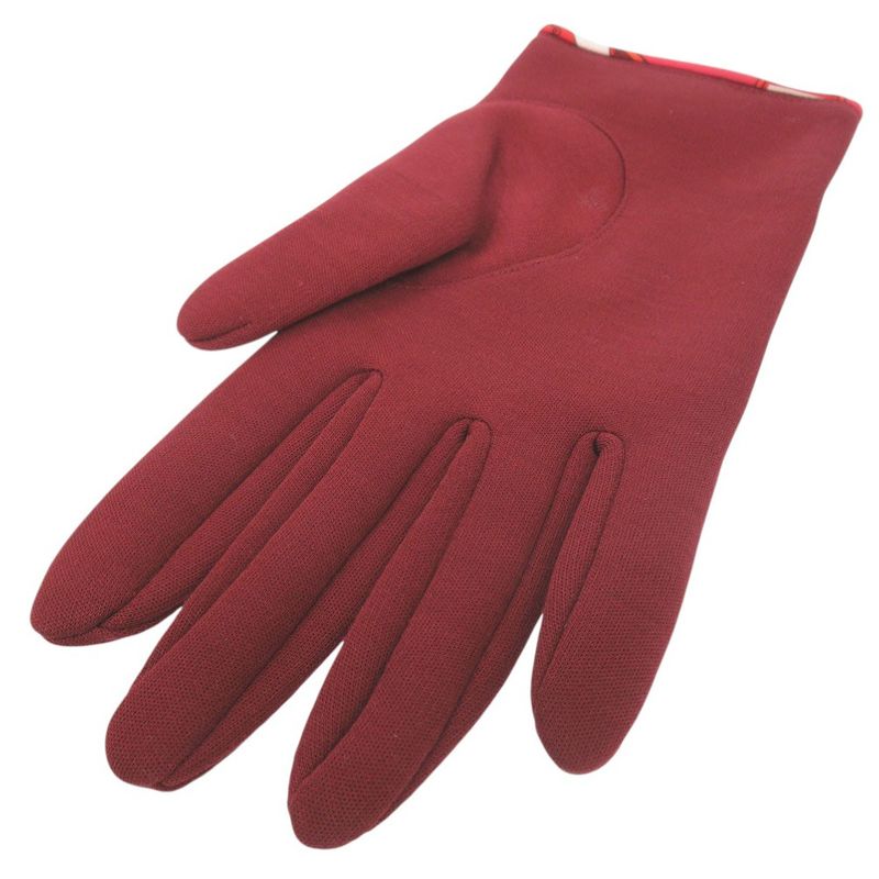 Hermes Selye Gloves Silk Cotton Dahl Cles Dd 0488 — view 7