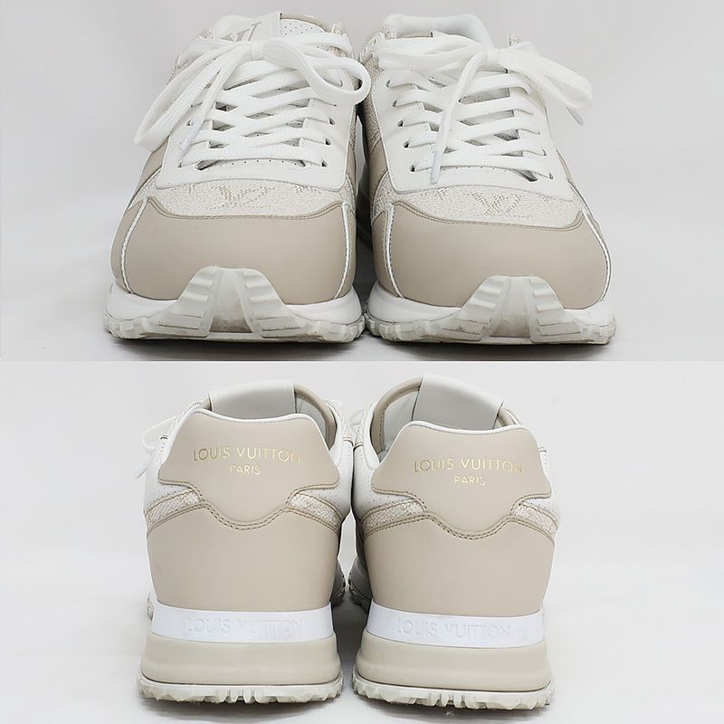 Louis Vuitton Runaway Sneakers 1 Ahso4 Monogram Beige Size — view 4