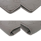 Louis Vuitton Portefeuille Plaza Monogram Shadow Leather Gray Long — view 3