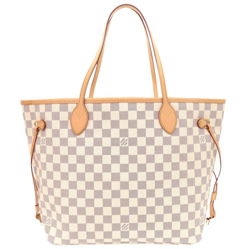 Louis Vuitton Neverfull MM Damier Azur Tote Bag 0562 — view 2