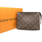 Louis Vuitton Monogram Poche Toilette 19 Brown Pouch 0581 — view 2