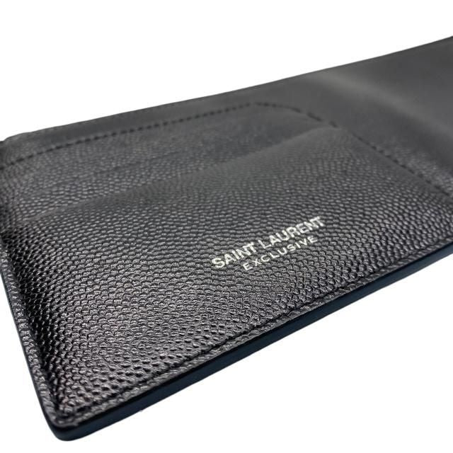 Saint Laurent Long Wallet Coin Case Card — view 3