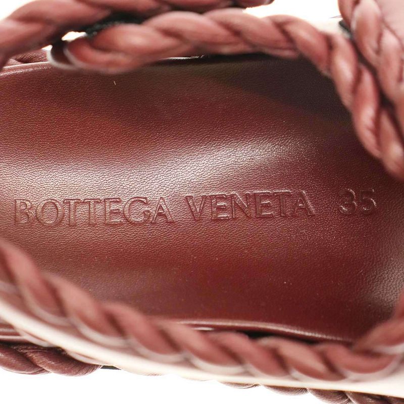 Bottega Veneta Jack Flat Sandals Barolo 35 — view 7