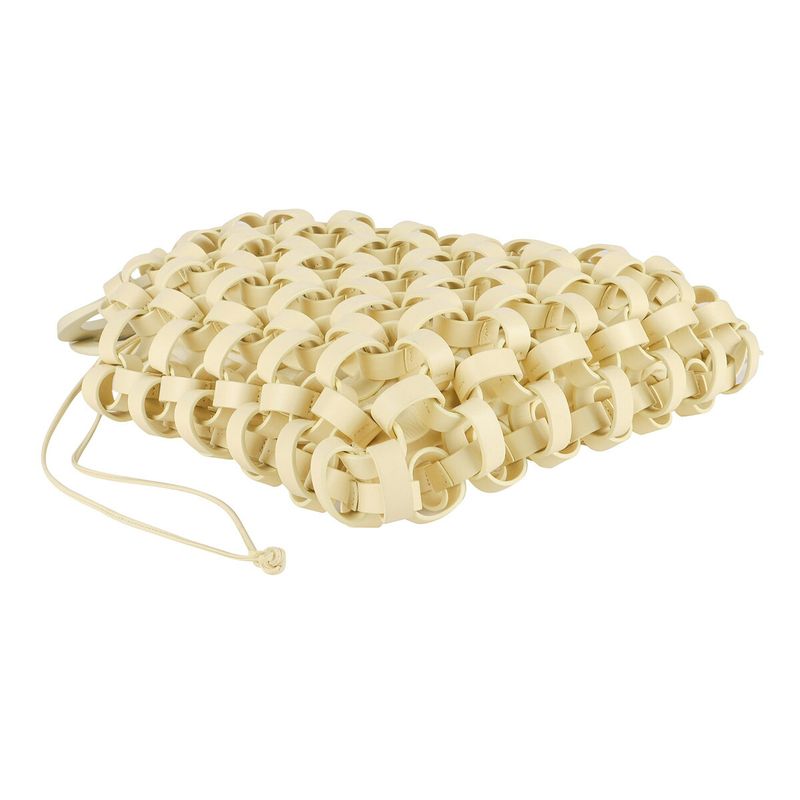 Bottega Veneta Handbag Leather Chain Bag White — view 3