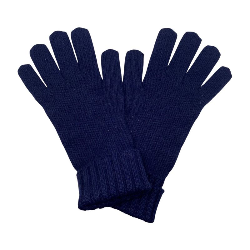 Louis Vuitton Gloves Gon Helsinki Cashmere Damier Perforated Logo — view 2
