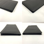 Louis Vuitton Taiga Card Holder Credit Bifold Long Wallet Black — view 4