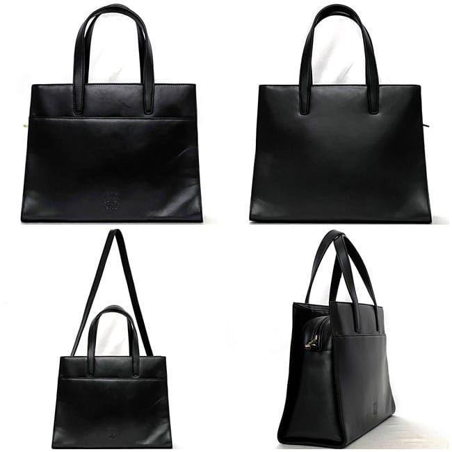 Loewe 2-Way Bag Black Anagram Napa Leather — view 2