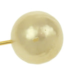 Celine Current Tag Bijoux Triple Faux Pearl Drop Earrings Ear Cuff GP — view 7