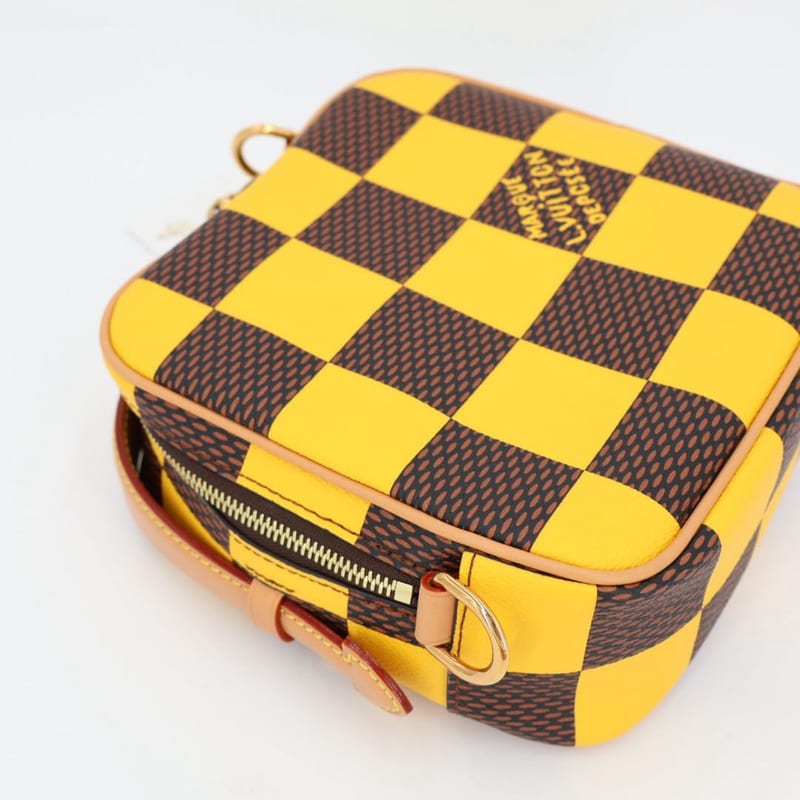 Louis Vuitton Shoulder Bag Damier Pop Canvas Chess Messenger — view 3