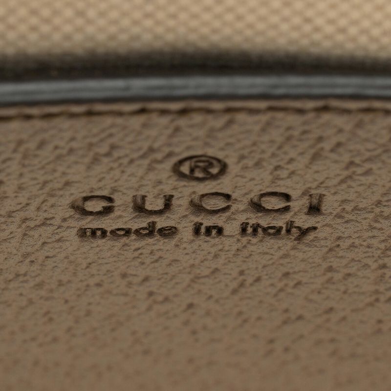 Gucci Shoulder Bag Jumbo GG Canvas Beige — view 9