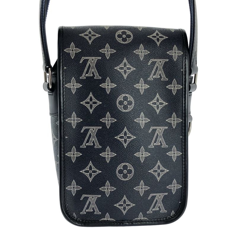 Louis Vuitton Monogram Savannah Messenger BB Shoulder Bag Navy — view 4
