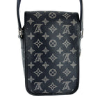 Louis Vuitton Monogram Savannah Messenger BB Shoulder Bag Navy — view 4