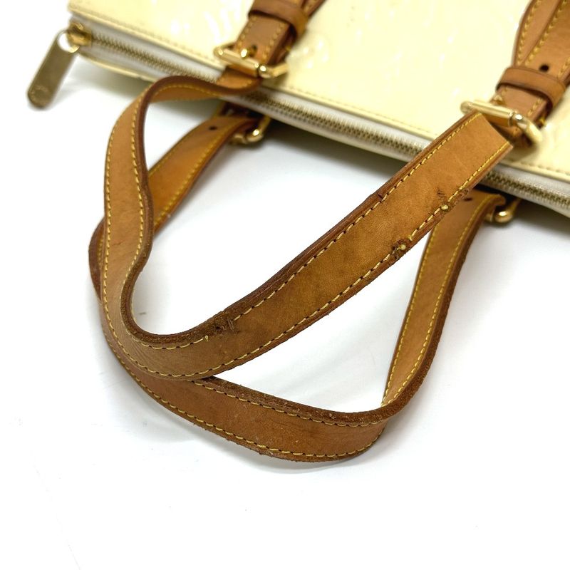 Louis Vuitton Handbag Rosewood Avenue Monogram Vernis Canvas Pe Lou White — view 6