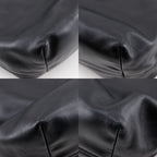 Prada Logo Ws7654 Leather Black Tote Bag — view 4