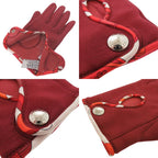 Hermes Selye Gloves Silk Cotton Dahl Cles Dd 0488 — view 9