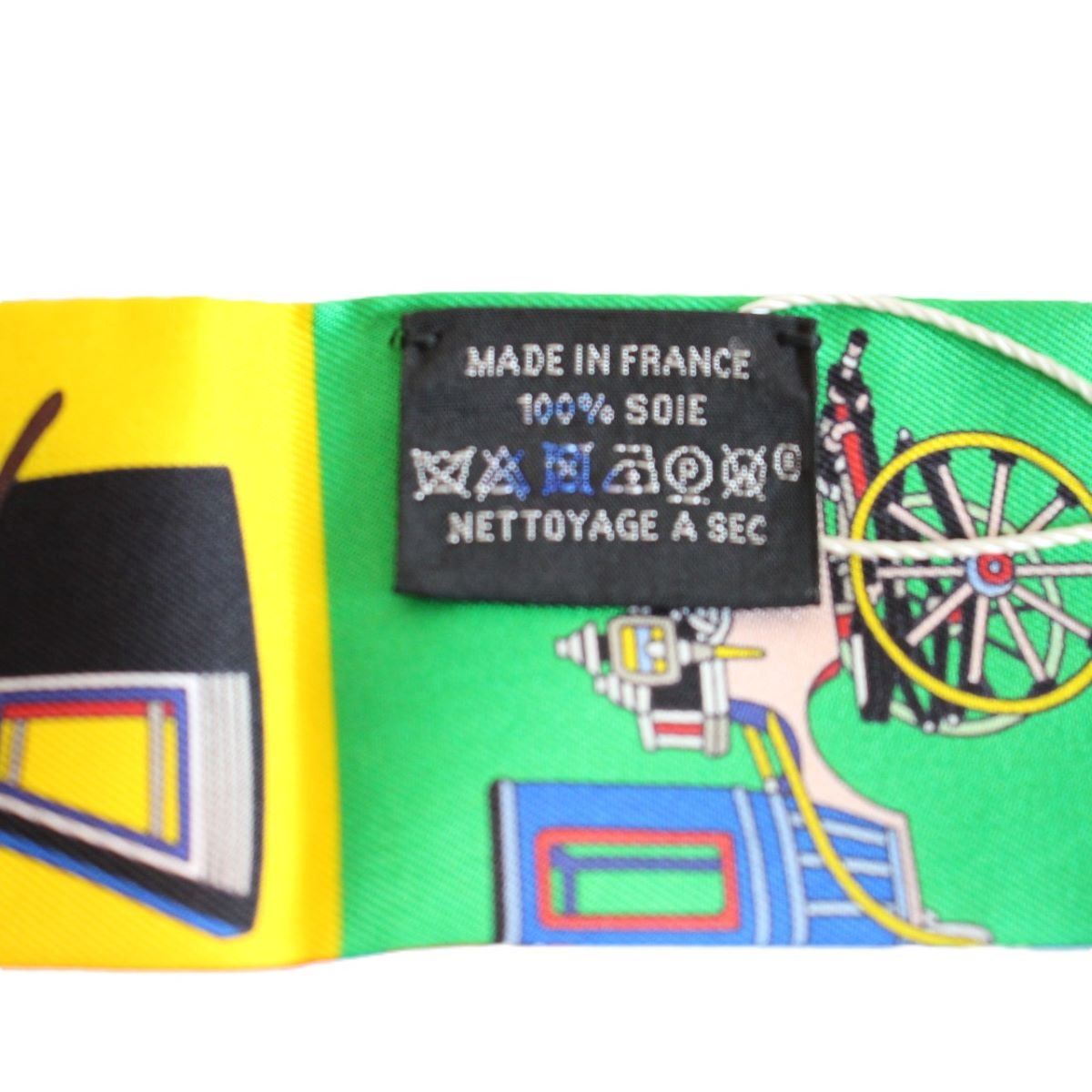 Hermes Twilly Exquisite Carriage Silk Scarf — view 7