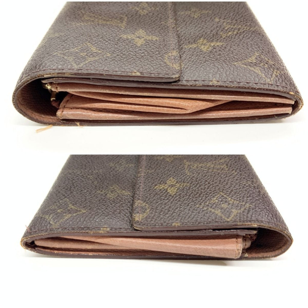 Louis Vuitton Monogram Pochette Porte Monet Credit Bifold Long Wallet — view 4