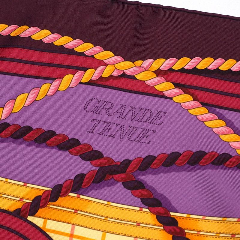 Hermes Grande Tenue Horse Ceremonial Dress Carre 90 Scarf — view 3